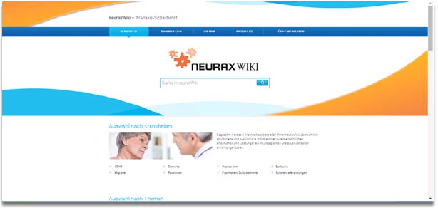 Website neuraxWIKI
